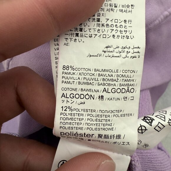 Mercedez Benz Hoodie Mens S Purple Larvender AMG Petronas Formula One Team F1 - Picture 5 of 10